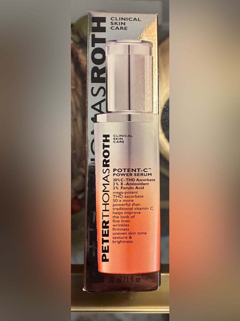 Peter Thomas Roth Potent-C Power Serum 20% Vitamin C 1 oz NEW